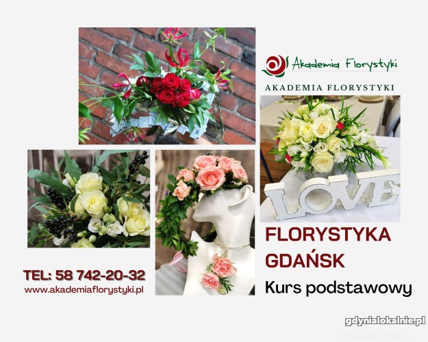 Florystyka Gdańsk - kurs od podstaw