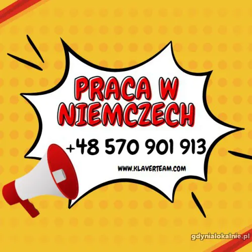 Oferty pracy w Niemczech produkcja  BEZ języka! Również dla uczniów