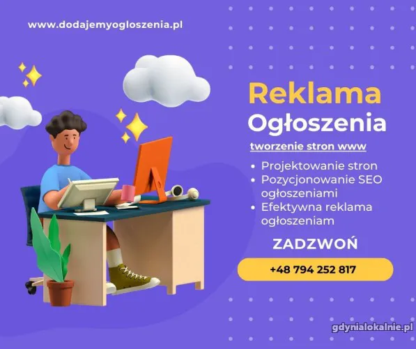 Reklama strony www  Projekty Stron www Pozycjonowanie ogłoszeniami